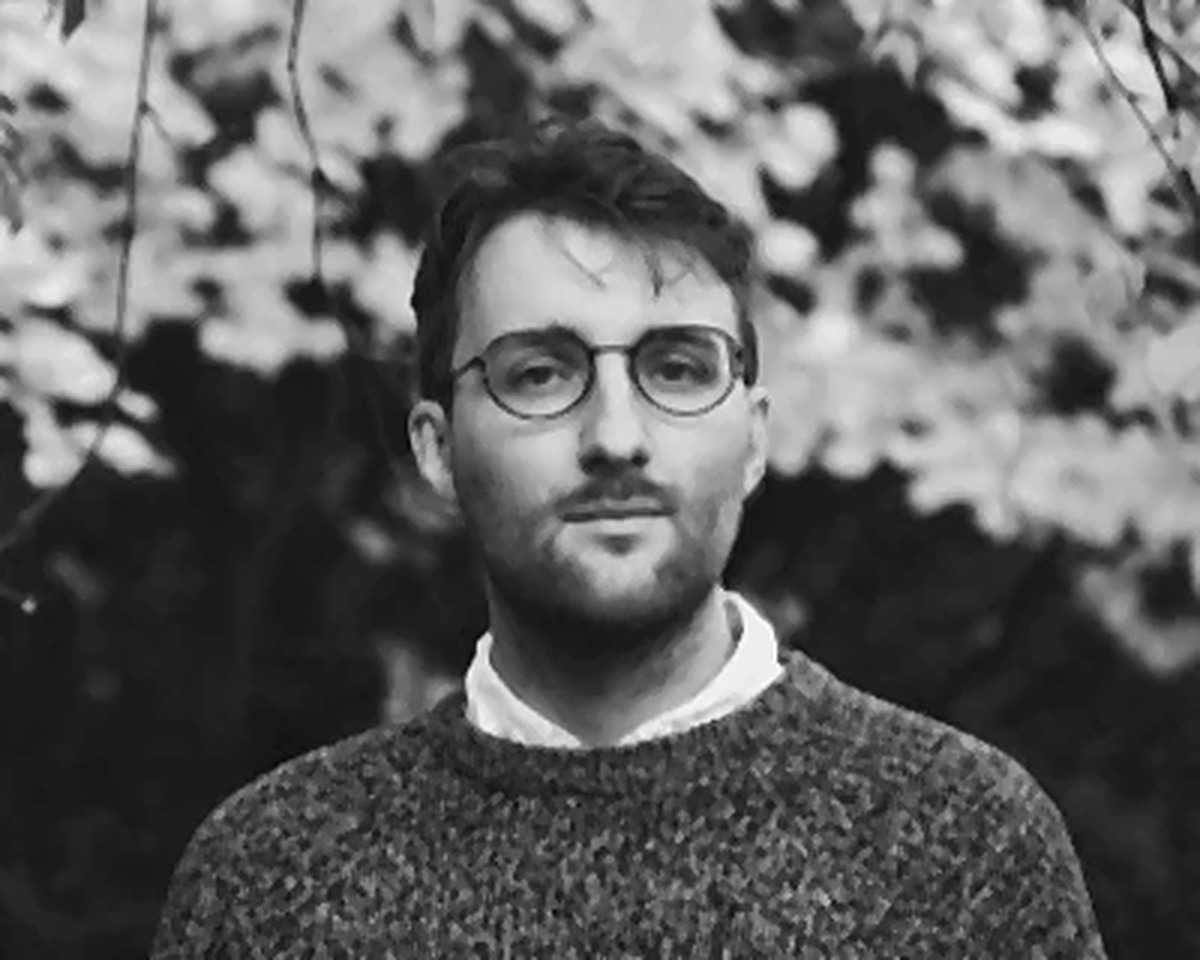 Portrait of Alex Cartlidge, freelance television, film and live comedy producer